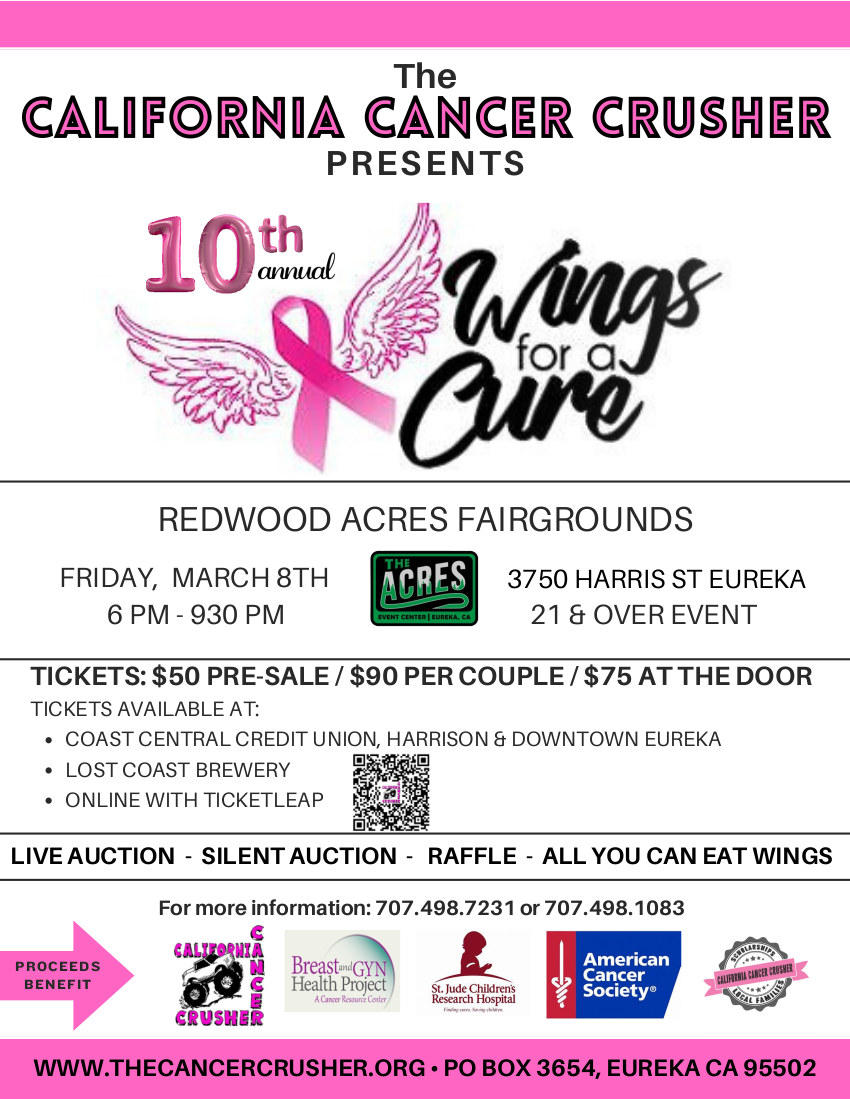 2024 Wings for a Cure flyer